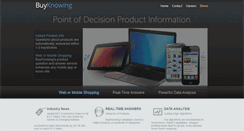 Desktop Screenshot of buyknowing.com